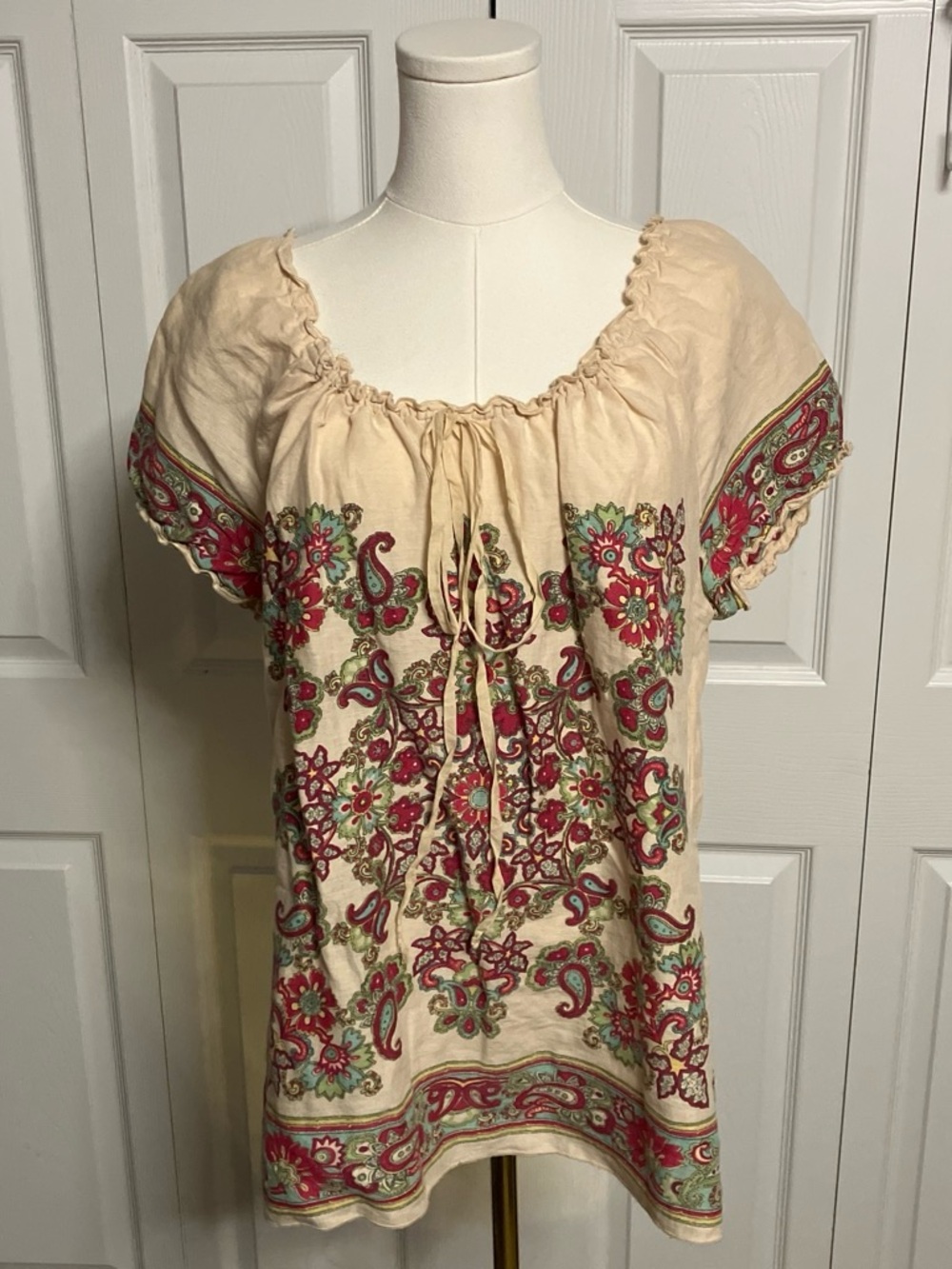 Lucky Brand Tunic with Floral Detail